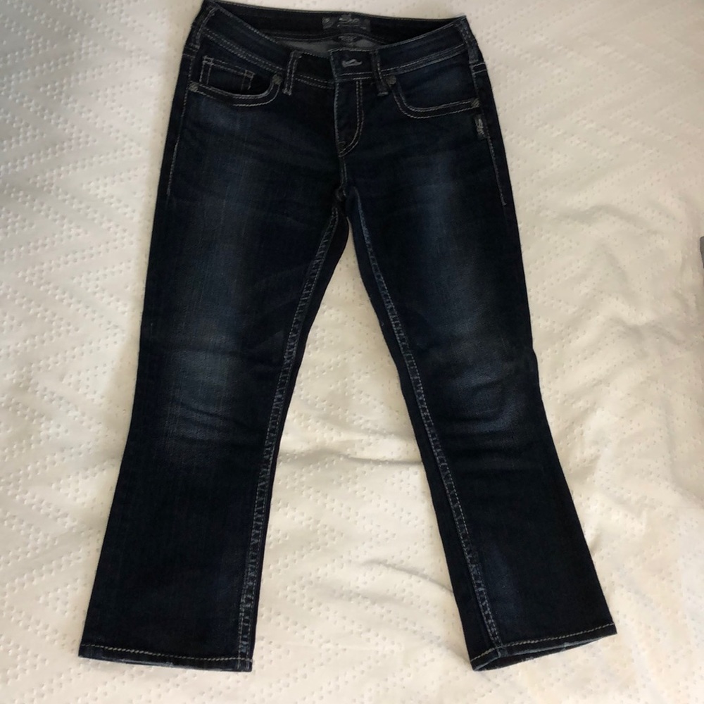 Silver Jeans crops